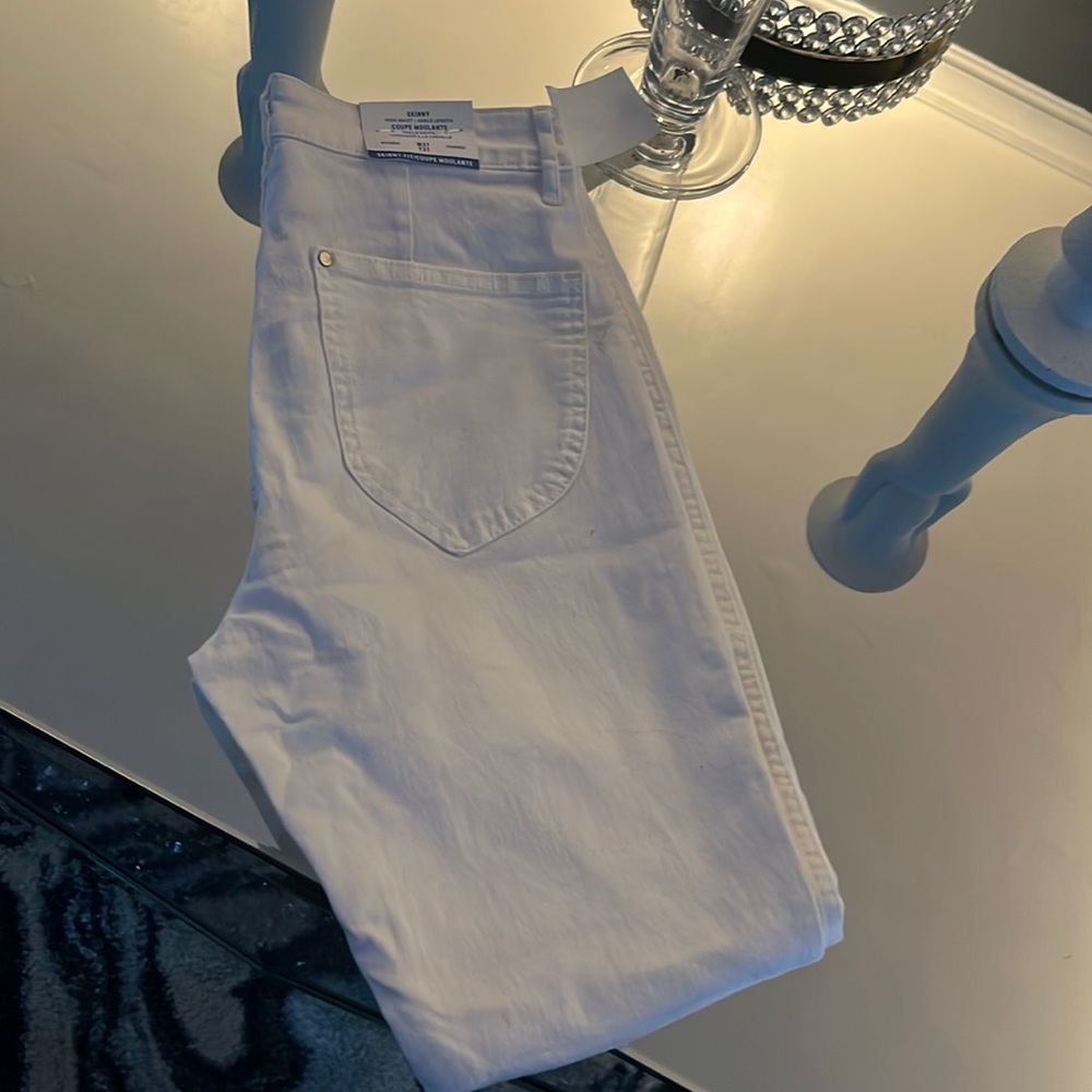white jeans